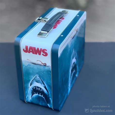 jaws metal lunch box|jaws lunchbox.